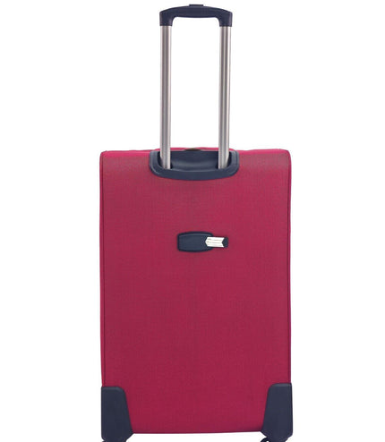 Andover Medium Soft Shell Suitcase in Burgundy