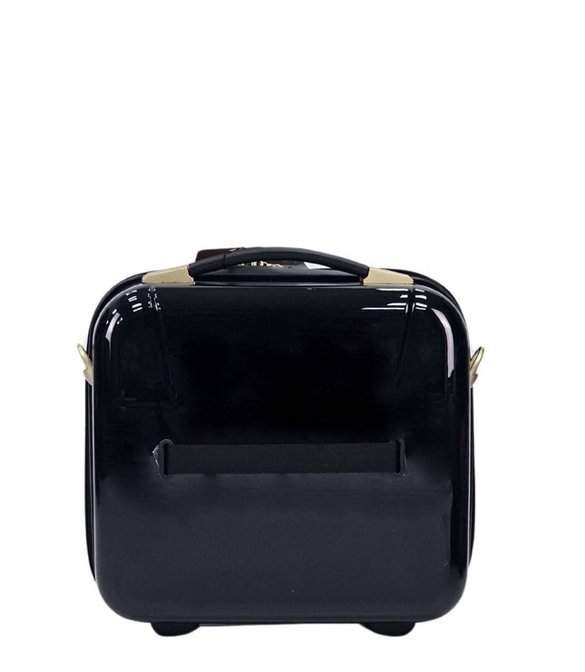 Canvey Cosmetic Hard Shell Suitcase in Black