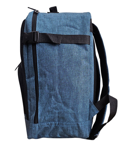 Backpack Rucksack 40x20 x25 cm Underseat Travel Cabin Bag for Easy Jet, Ryanair Teal