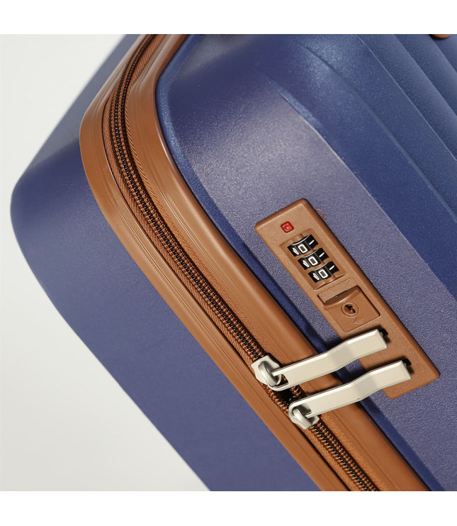 Corowa Medium Hard Shell Suitcase in Teal Blue