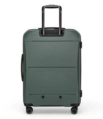 Abiko Large Hard Shell Suitcase in Olive