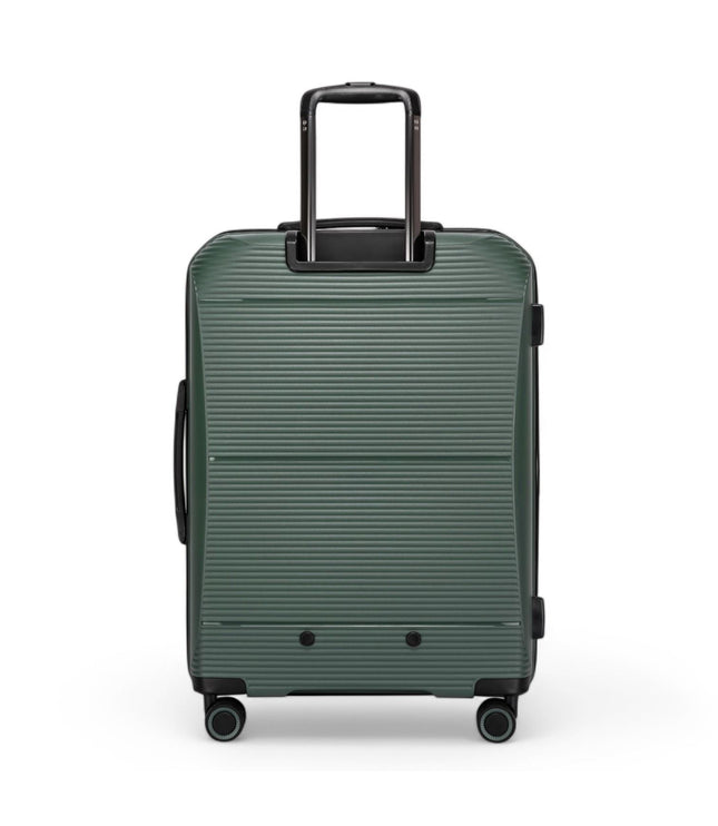 Abiko Large Hard Shell Suitcase in Olive