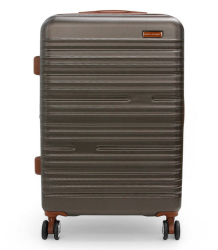 Armidale Medium Hard Shell Suitcase in Coffee
