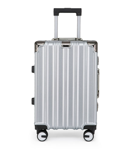 Airdrie Cabin Hard Shell Suitcase in Silver