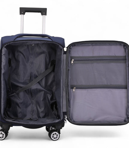Delta Cabin Hard Shell Suitcase in Navy