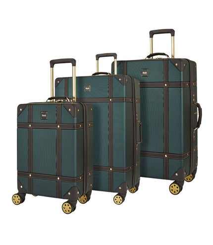 Alston Set of 3 Hard Shell Suitcase in Green