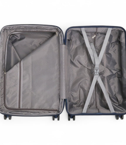 Balranald Medium Hard Shell Suitcase in Dark Blue