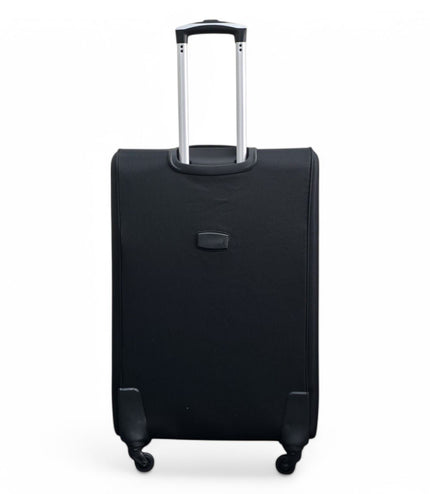 Nagoya Large Soft Shell Suitcase in Black