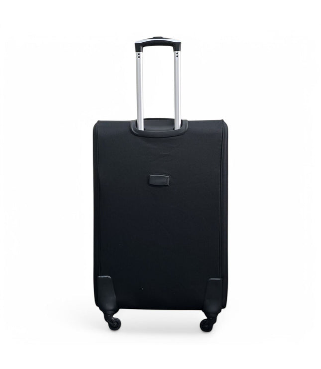 Nagoya Large Soft Shell Suitcase in Black