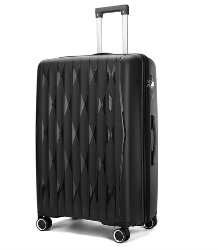 Burnaby Medium Hard Shell Suitcase in Black