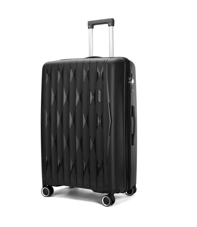 Burnaby Medium Hard Shell Suitcase in Black