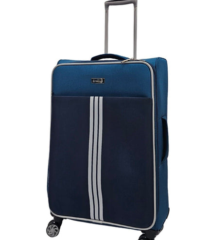 Beverley Medium Soft Shell Suitcase in Teal