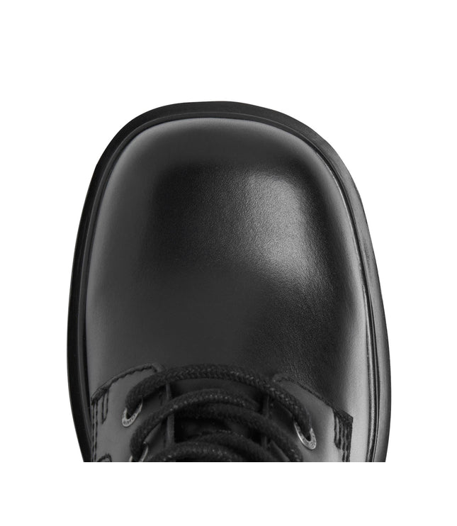 Windsorsmith Womens Black Leather Platform Ankle Punk Boots - Totally