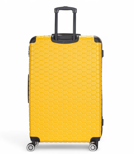 Noda X-Large Hard Shell Suitcase in Yellow