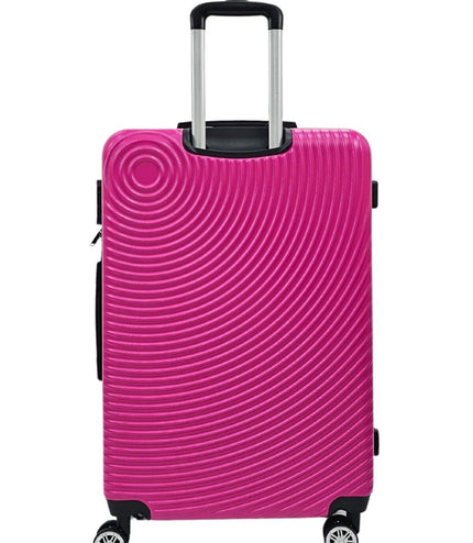 Chorley Large Hard Shell Suitcase in Fuschia