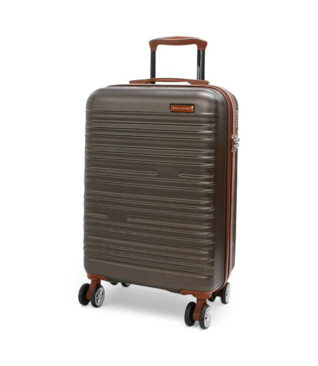 Armidale Cabin Hard Shell Suitcase in Coffee