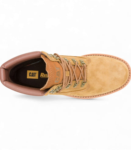 CAT (Caterpillar) Waterproof Colorado 2.0 Hiker Brown Leather Work Ankle Boots