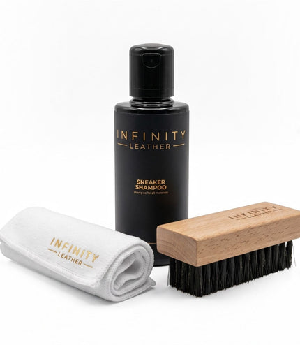 Sneaker Shampoo, Nylon Brush & Glove Shoe Cleaning Kit