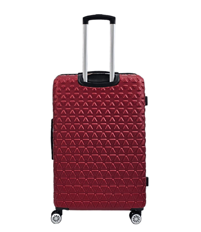 Adlington Large Hard Shell Suitcase in Burgundy