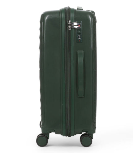 Balranald Medium Hard Shell Suitcase in Dark Green