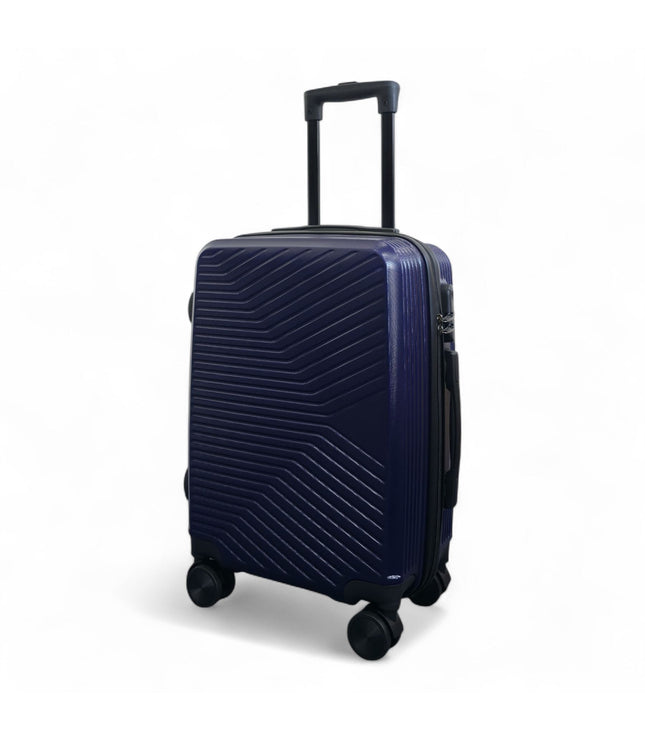 Junee Cabin Hard Shell Suitcase in Navy Blue