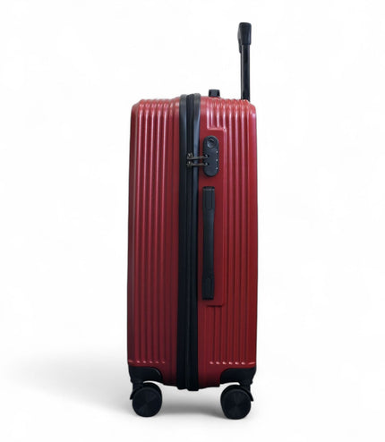 Junee Medium Hard Shell Suitcase in Red