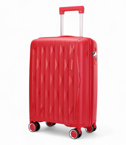 Burnaby Cabin Hard Shell Suitcase in Red