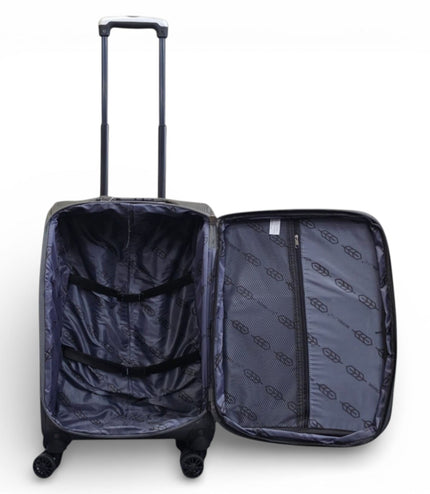 Nagoya Cabin Soft Shell Suitcase in Grey