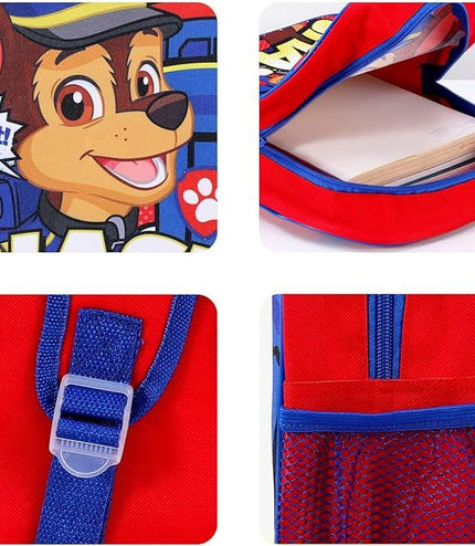 Paw Patrol Backpack Chase Adjustable Shoulder Strap Schoolbag