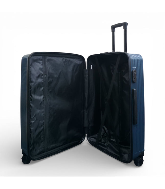 Junee Large Hard Shell Suitcase in Blue