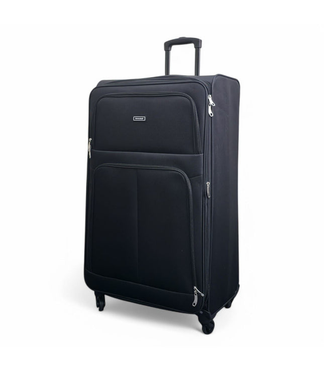 Tahara X-Large Soft Shell Suitcase in Black