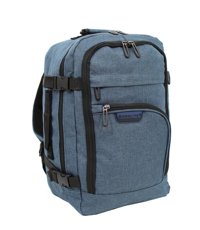 Rucksack Backpack 40x20 x25 cm Underseat Travel Cabin Bag for Easy Jet, Ryanair navy