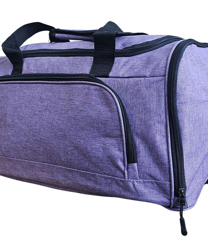 Large Duffel Weekend Holdall Carry-On Cabin Bag Gym Sports Travel Bag Lilac