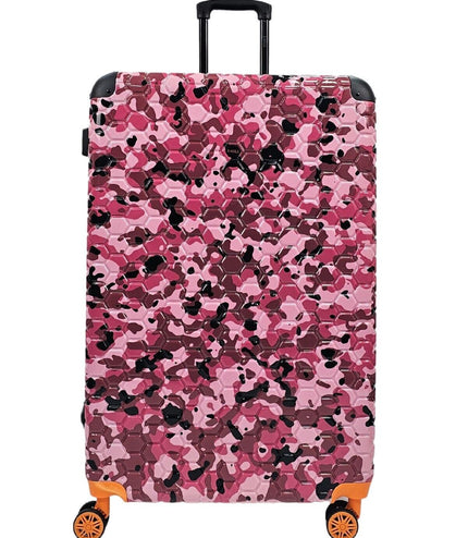 Brewood Extra Large Hard Shell Suitcase in Pink