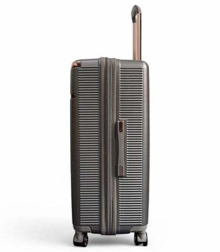 Cowra Large Hard Shell Suitcase in Champagne ( Beige )