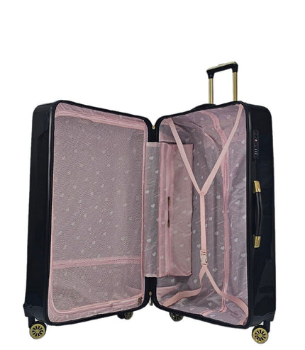 Canvey Extra Large Hard Shell Suitcase in Black