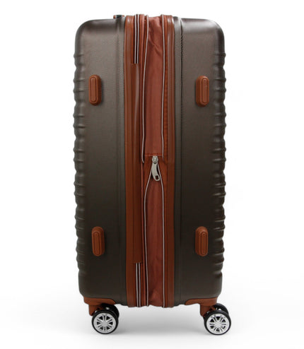 Armidale Medium Hard Shell Suitcase in Coffee