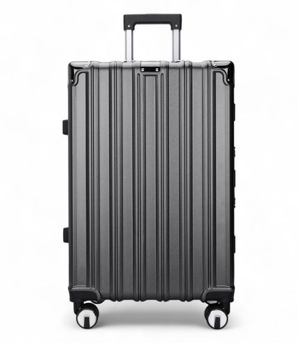 Airdrie Large Hard Shell Suitcase in Charcoal Black