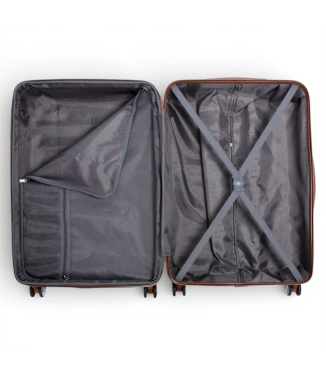 Armidale Set of 3 Hard Shell Suitcase in Champagne