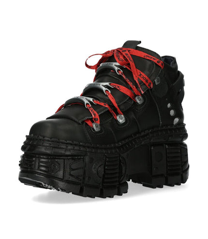 New Rock Punk Goth Leather Boots-WALL106-C9