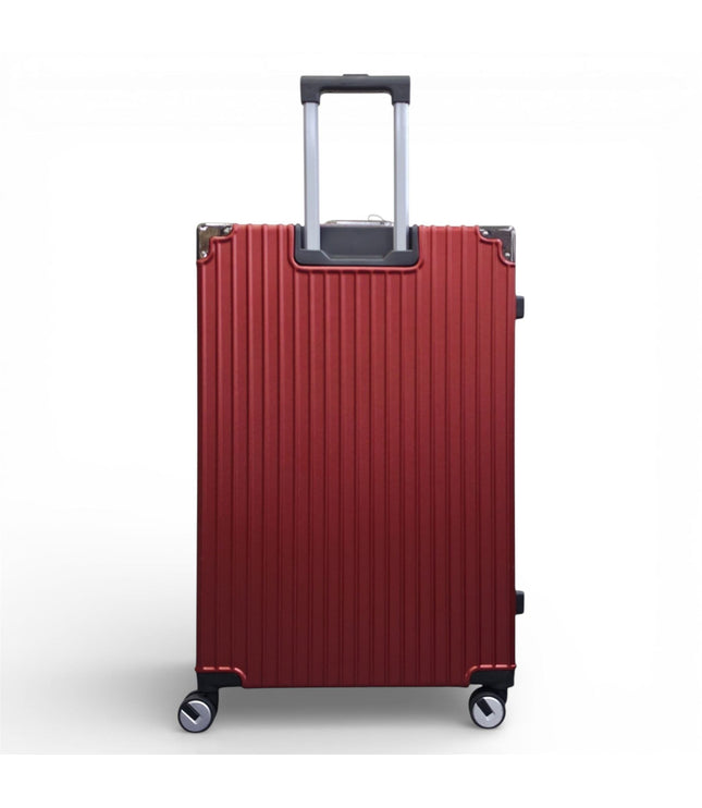 Airdrie Large Hard Shell Suitcase in Red