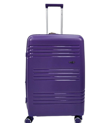 Camborne Medium Hard Shell Suitcase in Purple