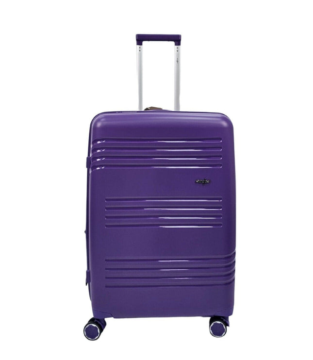 Camborne Medium Hard Shell Suitcase in Purple