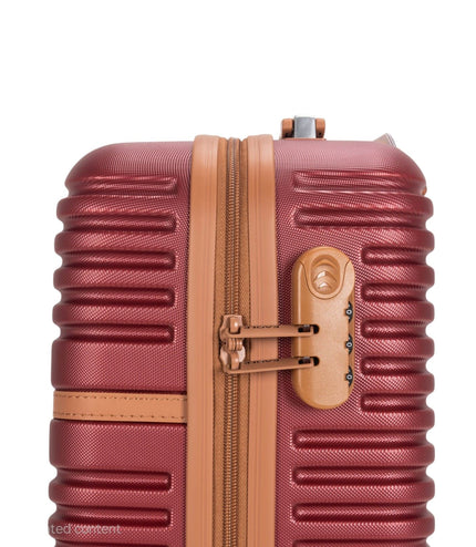 Koga Cabin Hard Shell Suitcase in Burgundy