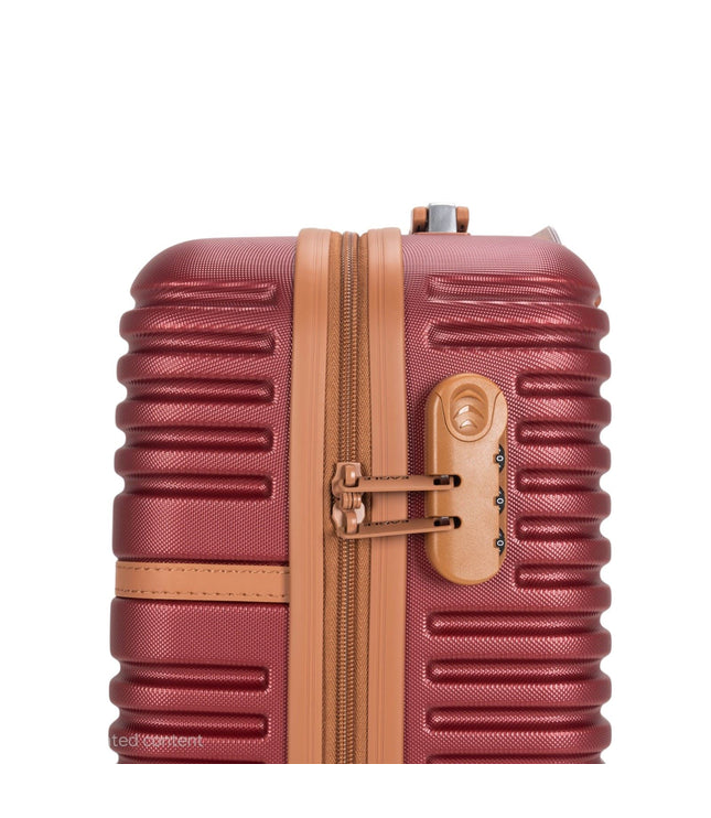 Koga Cabin Hard Shell Suitcase in Burgundy
