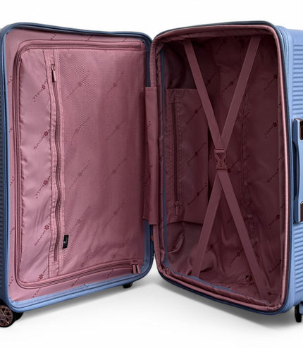 Cowra Medium Hard Shell Suitcase in Blue
