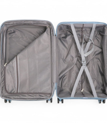 Balranald Medium Hard Shell Suitcase in Sky Blue