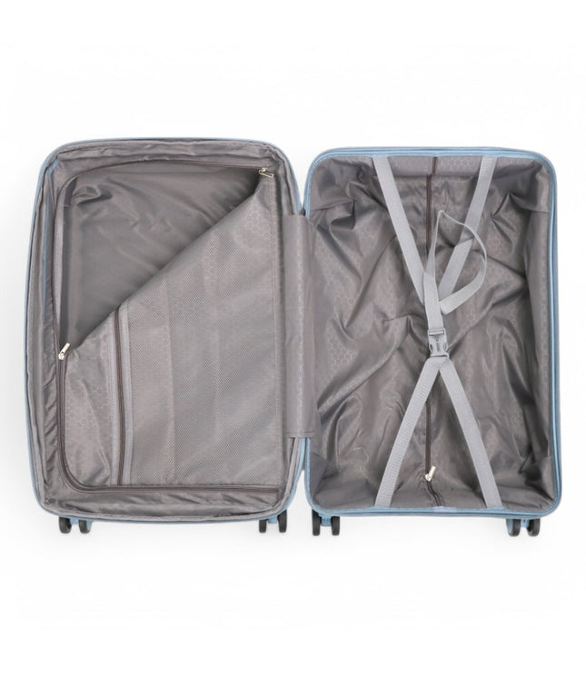 Balranald Medium Hard Shell Suitcase in Sky Blue