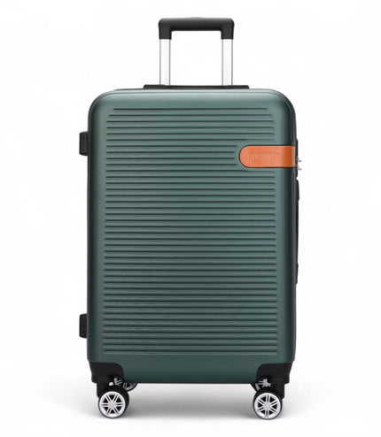 Calgary Large Hard Shell Suitcase in Emerald Green