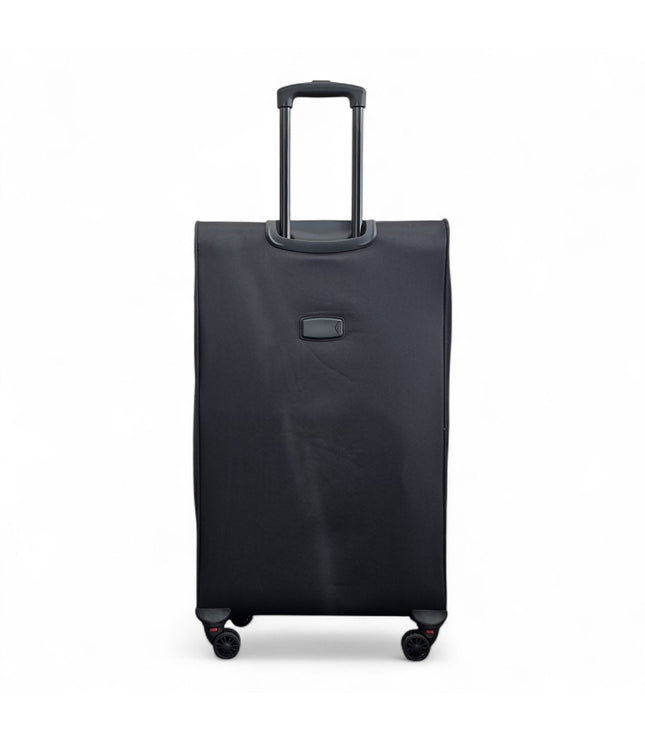 Gosford Large Soft Shell Suitcase in Black